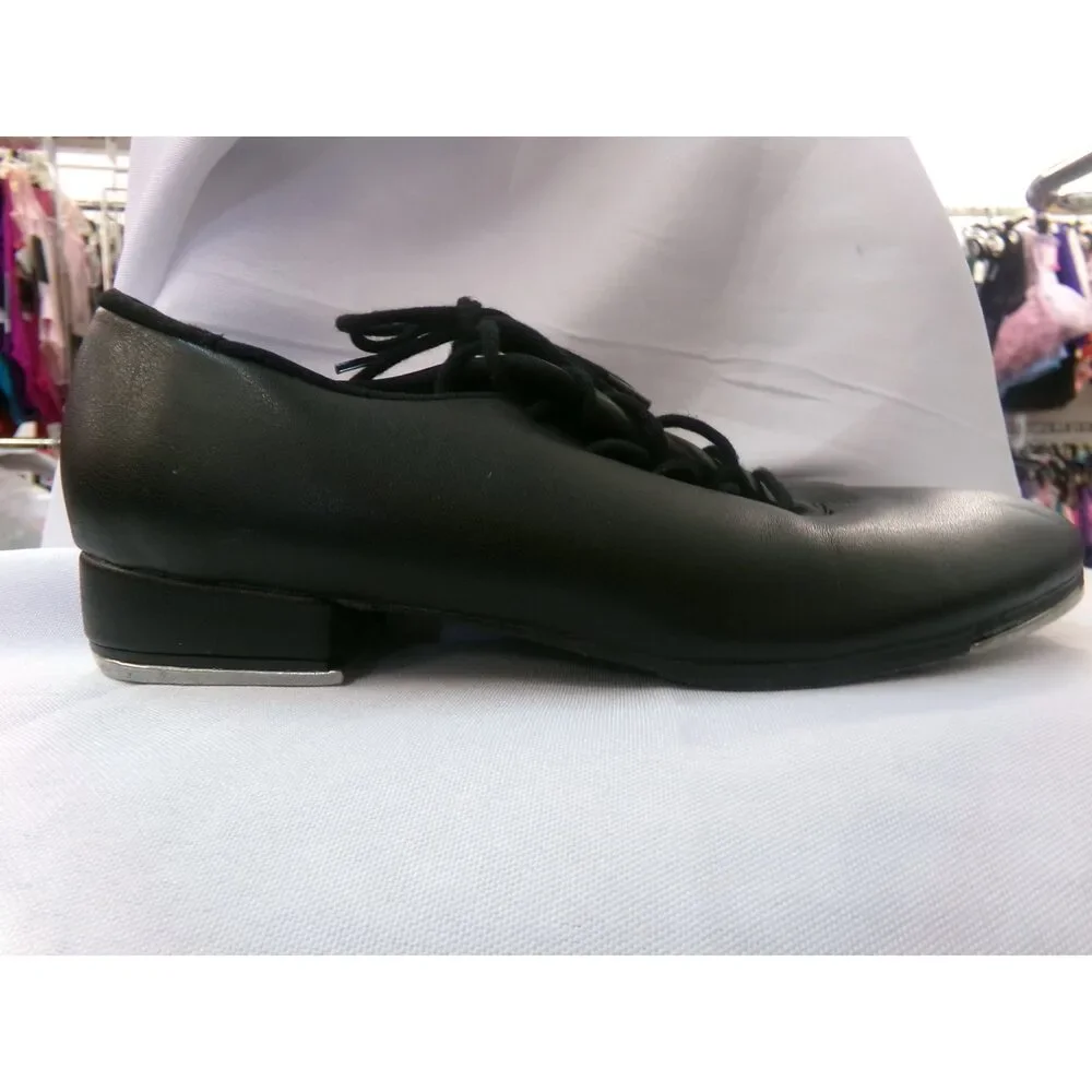 Pre-Owned Dance Tap Shoes SoDanca Adult 4M Oxford Leather Lace Up Student